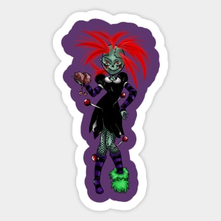 Voodoo Doll Sticker